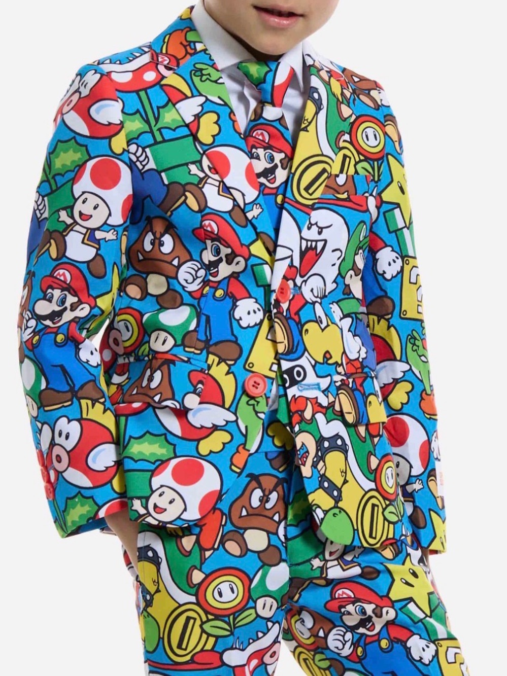 Super Mario™ Boys' Suit by OppoSuits Size 2Y